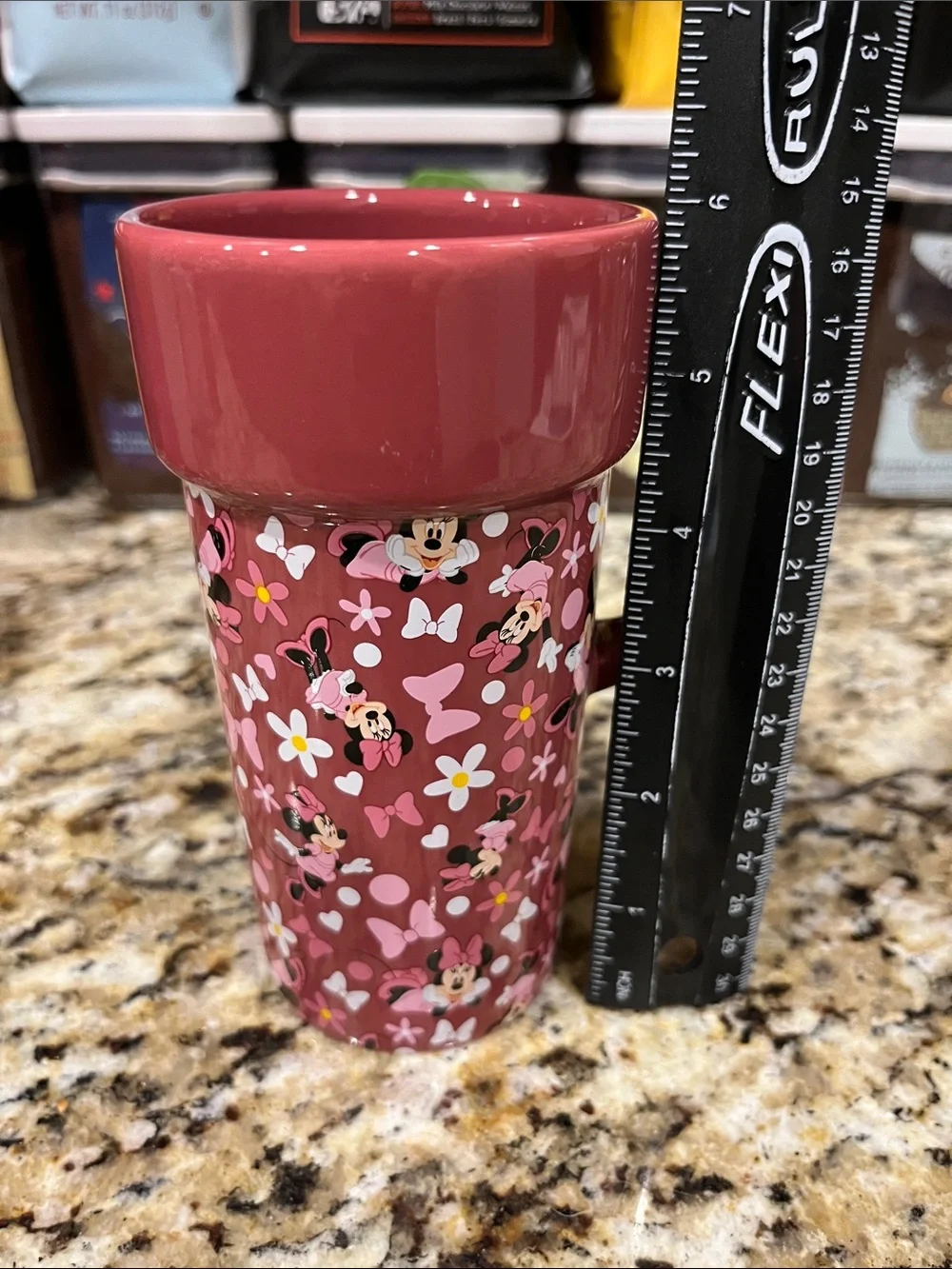 Disney Store Minnie Mouse Travel Coffee Mug